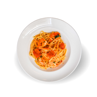 Linguine with Shrimp & Zucchini
