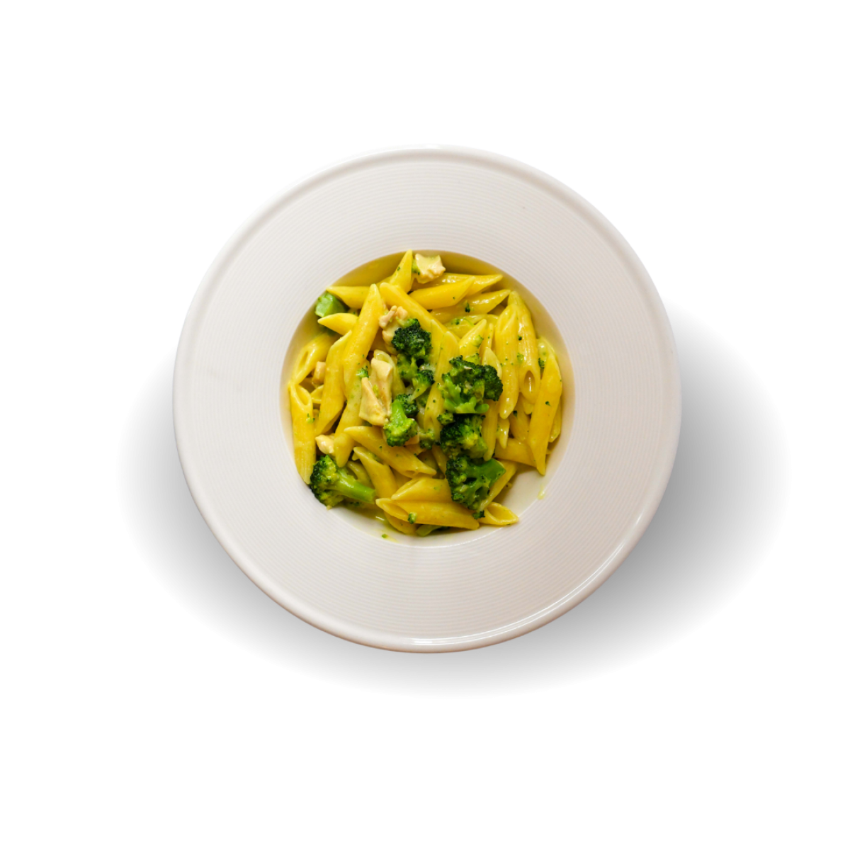Penne me pulë dhe brokoli