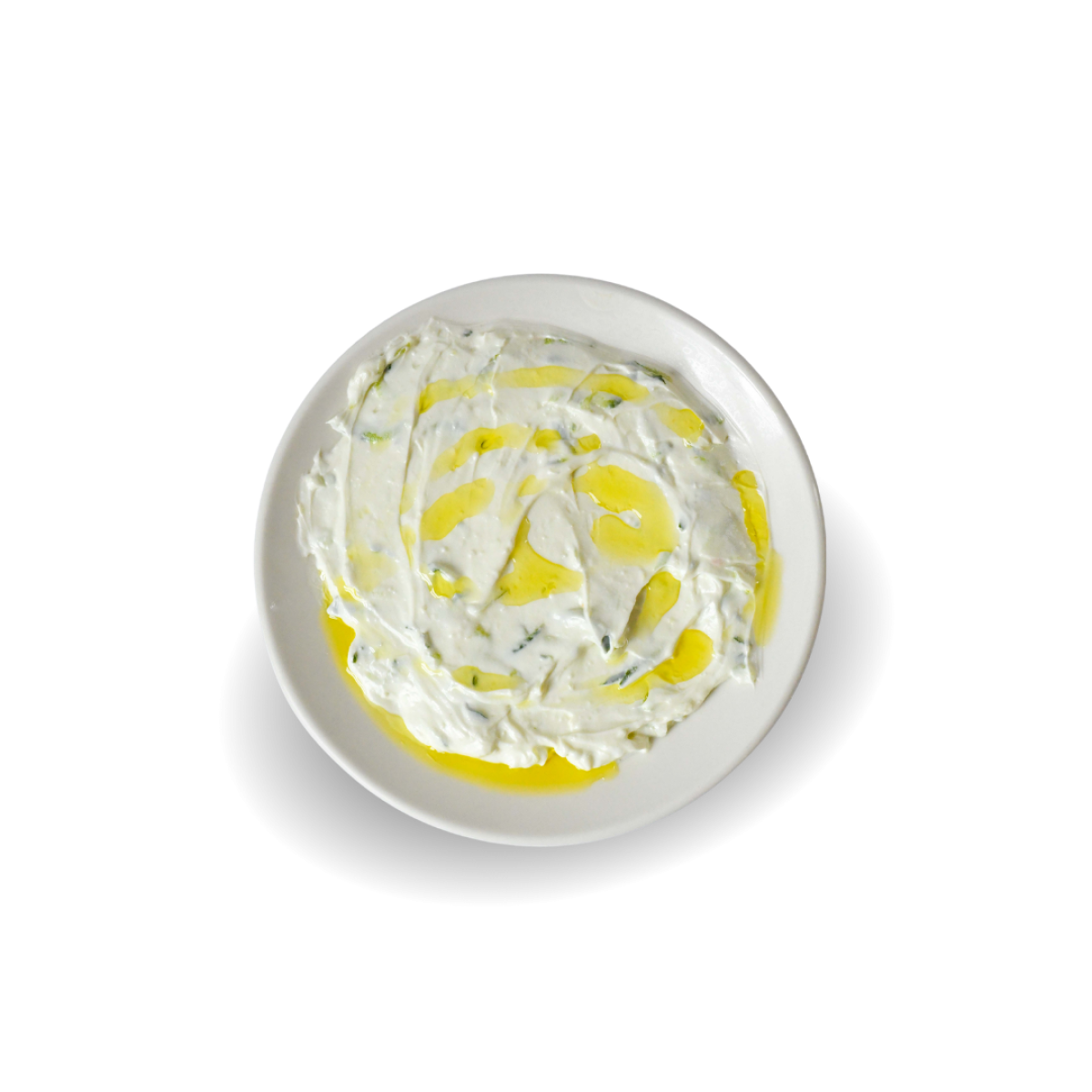 strained yogurt dip